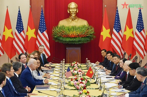 Bản tin thời sự tổng hợp tuần: Tổng Bí thư Nguyễn Phú Trọng đón, hội đàm với Tổng thống Hoa Kỳ

